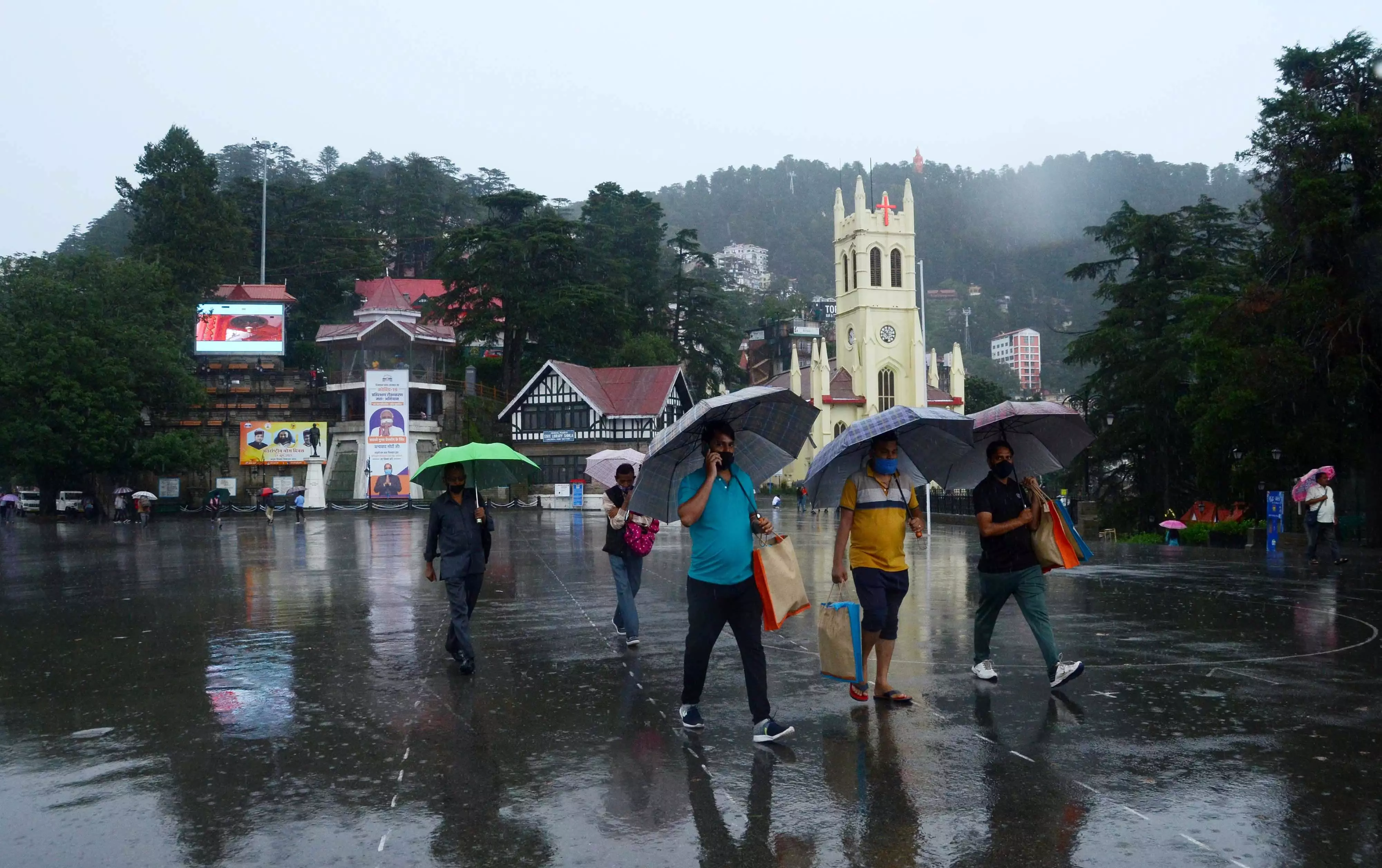 Himachal : मानसून का कहर, सात दिन भारी बारिश का जारी अलर्ट Himachal : मानसून का कहर, सात दिन भारी बारिश का जारी अलर्ट