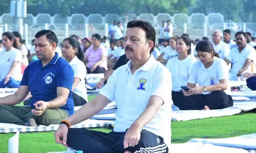 आज दुनिया भारत की योग, साधना प्रणाली की सर्वोच्चता स्वीकार करती है: मंत्री आज दुनिया भारत की योग, साधना प्रणाली की सर्वोच्चता स्वीकार करती है: मंत्री