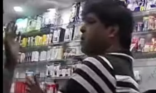 मेडिकल स्टोर में गुंडागर्दी, कर्मचारी के साथ शराबी ने की मारपीट