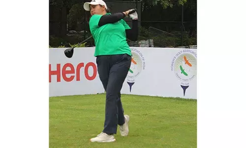 अमनदीप द्राल ने चेक लेडीज में करियर का सर्वश्रेष्ठ प्रदर्शन करते हुए बढ़त हासिल की अमनदीप द्राल ने चेक लेडीज में करियर का सर्वश्रेष्ठ प्रदर्शन करते हुए बढ़त हासिल की
