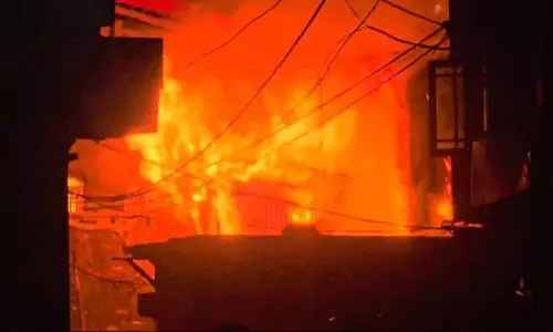 Ramban पंचायत घर जलकर खाक