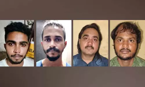 शहर में दो स्थानों पर भारी मात्रा में गांजा बरामद, 25 किलो गांजा जब्त, चार गिरफ्तार