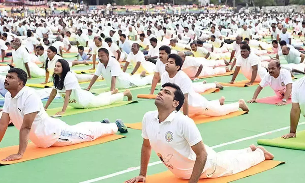 Andhra: योगांध्र अभियान व्यापक जन भागीदारी के साथ संपन्न