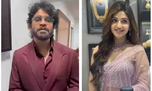 Akkineni Nagarjuna, अभिनेत्री श्रीलीला ने कोमपल्ली में कल्याण ज्वैलर्स शोरूम का उद्घाटन किया