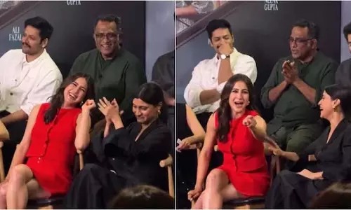 Sara Ali Khan : शायरी का जादू, को-स्टार्स हंसी से हुए बेहाल