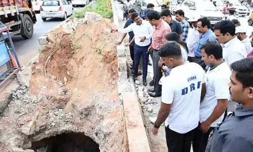 Hydra आयुक्त एवी रंगनाथ ने पटनी नाला चौड़ीकरण कार्यों की समीक्षा की