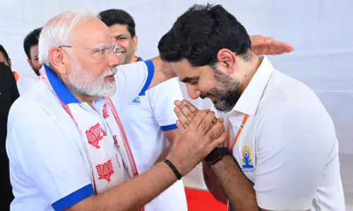 लोकेश के नेतृत्व में योग एक उत्सव बन गया: Modi