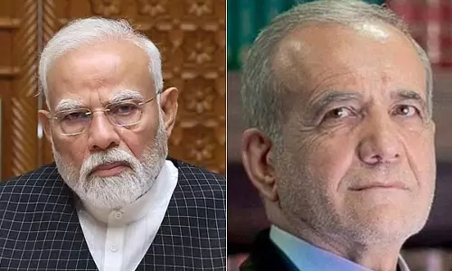 प्रधानमंत्री मोदी ने ईरान के राष्ट्रपति से बात की