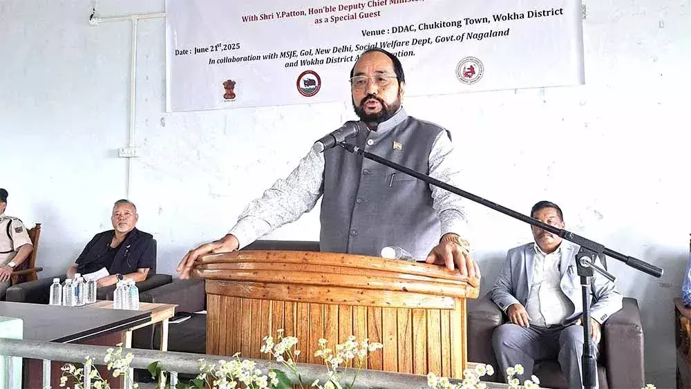 Nagaland : पैटन ने चुकिटोंग में डीडीएसी का उद्घाटन किया