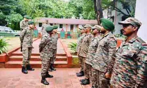 शीर्ष सैन्य अधिकारी ने Tripura में सैनिकों के युद्ध प्रशिक्षण की समीक्षा की