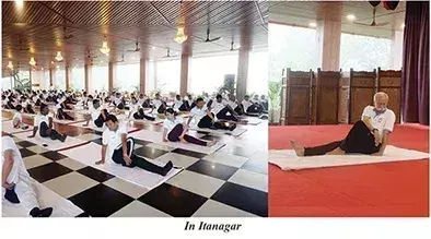 Arunachal: राजभवन से लेकर सुदूर घाटियों तक अरुणाचल में योग दिवस मनाया गया