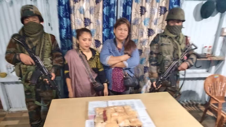 Mizoram के ज़ोतलांग में 1.2 करोड़ रुपये की हेरोइन जब्त, दो महिलाएं गिरफ्तार