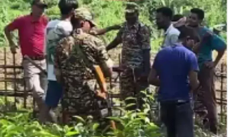 Assam-Nagaland सीमा पर रबड़ के रिज़र्वेशन से तनाव Assam-Nagaland सीमा पर रबड़ के रिज़र्वेशन से तनाव