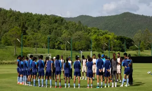 ब्लू टाइग्रेसेस एएफसी महिला एशियाई कप के लिए तैयार ब्लू टाइग्रेसेस एएफसी महिला एशियाई कप के लिए तैयार