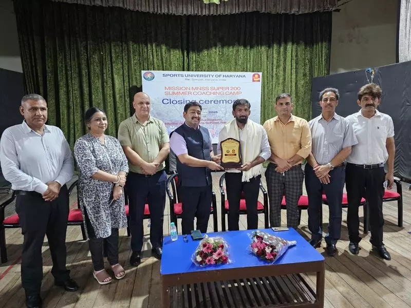 Sonipat खेल विश्वविद्यालय ने महीने भर चलने वाले ग्रीष्मकालीन प्रशिक्षण शिविर का समापन किया Sonipat खेल विश्वविद्यालय ने महीने भर चलने वाले ग्रीष्मकालीन प्रशिक्षण शिविर का समापन किया