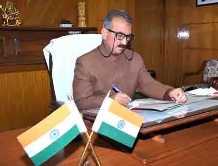 Himachal CM ने बीबीएमबी परियोजनाओं से 12 प्रतिशत मुफ्त बिजली मांगी Himachal CM ने बीबीएमबी परियोजनाओं से 12 प्रतिशत मुफ्त बिजली मांगी