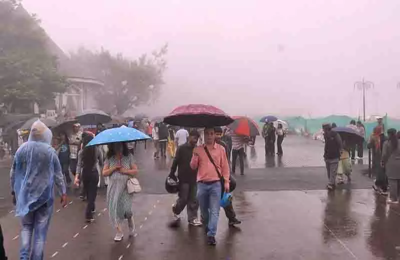Himachal Pradesh में 28 जून तक भारी बारिश की संभावना Himachal Pradesh में 28 जून तक भारी बारिश की संभावना