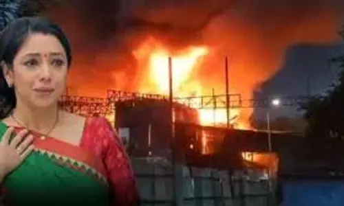 Anupama: अनुपमा के सेट पर लगी भीषण आग,  राहत कार्य जारी