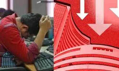 Mumbai: मिडिल ईस्ट संकट से सेंसेक्स 800 अंकों से लुढ़का Mumbai: मिडिल ईस्ट संकट से सेंसेक्स 800 अंकों से लुढ़का