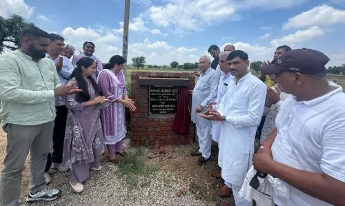 Haryana : नारनौल विधायक ने की 65 लाख रुपये की पहल की शुरुआत