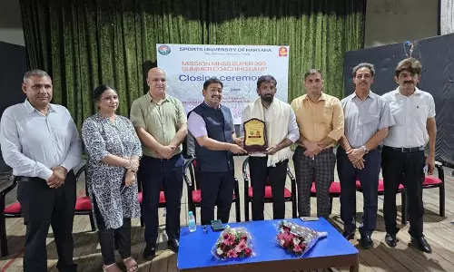 Sonipat  खेल विश्वविद्यालय ने महीने भर चलने वाले ग्रीष्मकालीन प्रशिक्षण शिविर का समापन किया
