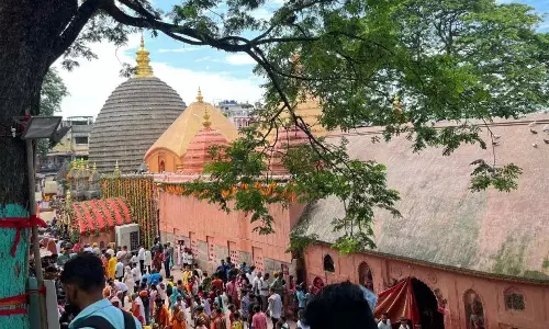 Ambubachi Mahayoga: कामाख्या धाम में उमड़े देश-विदेश से श्रद्धालु