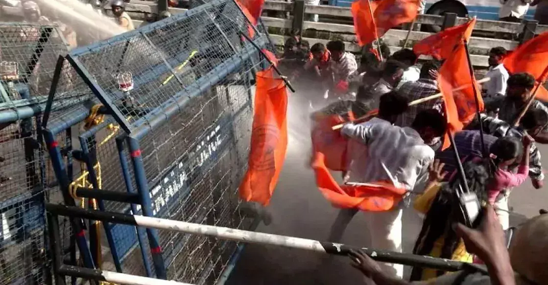 ABVP  ने सोमवार को राज्यव्यापी शैक्षणिक बंद का आह्वान किया