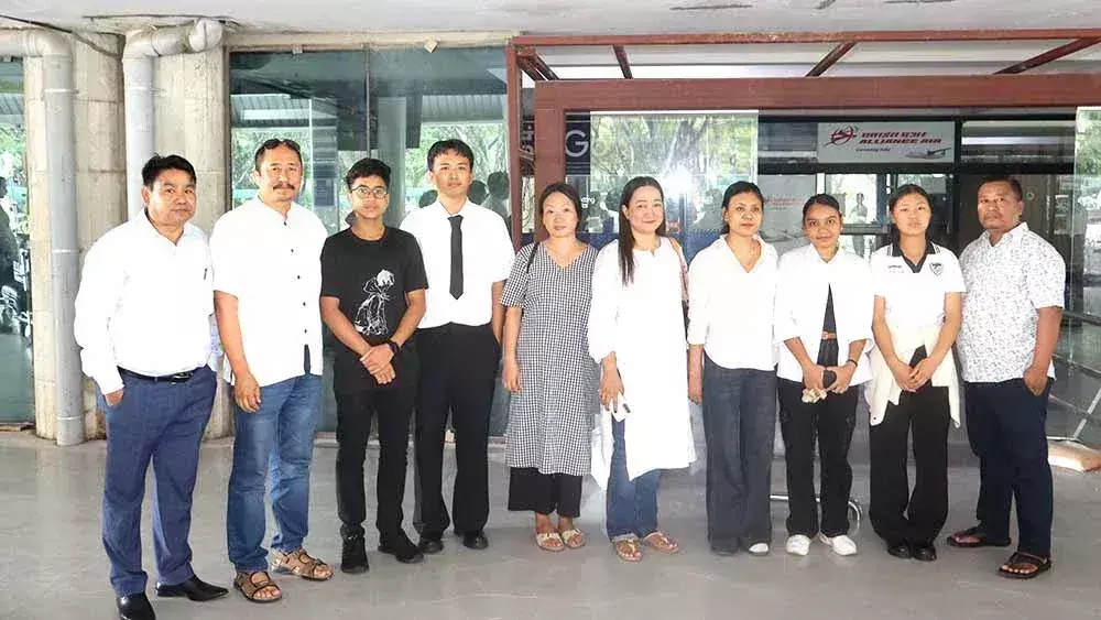 Nagaland : जापान में सकुरा साइंस एक्सचेंज से चार नागा छात्र लौटे Nagaland : जापान में सकुरा साइंस एक्सचेंज से चार नागा छात्र लौटे