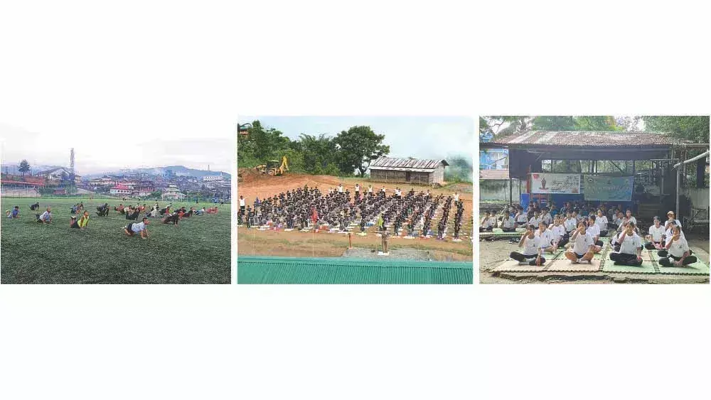 Nagaland : अंतर्राष्ट्रीय योग दिवस समारोह पर अधिक रिपोर्ट
