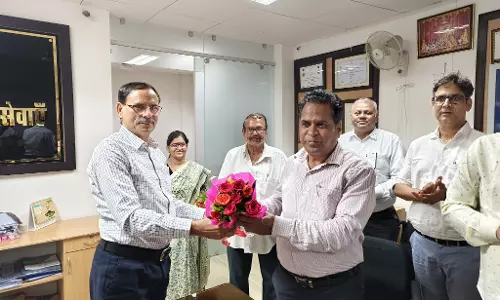 Jaipur: आईसीडीएस के निदेशक वासुदेव मालावत ने ग्रहण किया कार्यभार