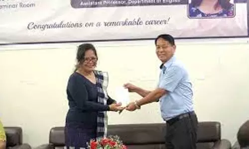 DGC  ने सेवानिवृत्त सहायक प्रोफेसर को विदाई दी