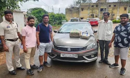 चांदी तस्करी का पर्दाफाश, 38 किलो चांदी के साथ 4 आरोपी गिरफ्तार