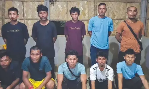 कार्बी आंगलोंग में दस DHD-U उग्रवादियों ने आत्मसमर्पण किया