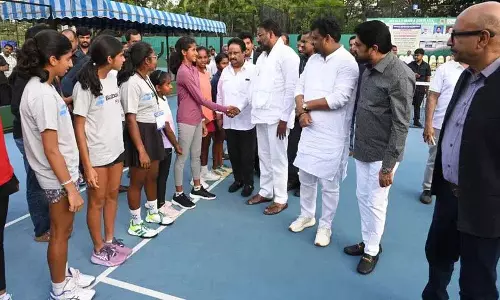 ATF एटीएफ टेनिस टूर्नामेंट जुबली हिल्स में शुरू हुआ ATF एटीएफ टेनिस टूर्नामेंट जुबली हिल्स में शुरू हुआ