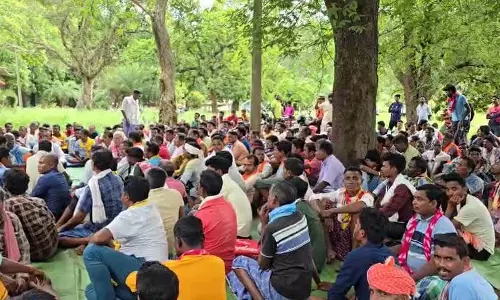 बोधघाट जल विद्युत परियोजना के खिलाफ ग्रामीणों का उग्र विरोध, कहा- जान देंगे पर जमीन नहीं