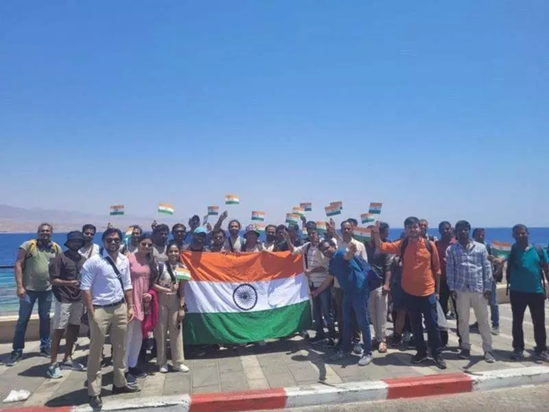 ऑपरेशन सिंधु के तहत 604 भारतीयों को इजराइल से निकाला गया ऑपरेशन सिंधु के तहत 604 भारतीयों को इजराइल से निकाला गया