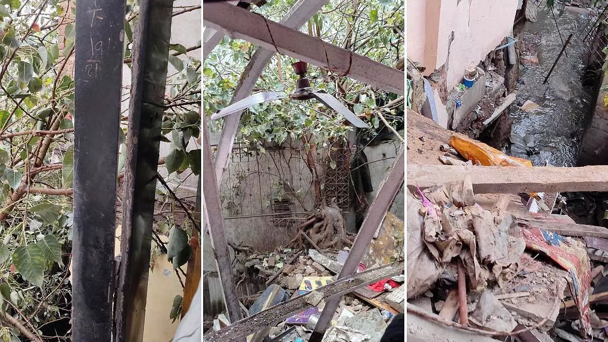 Mumbai : भांडुप पश्चिम में नाले के पास घर की दीवार गिरने से 2 बच्चों समेत 3 लोग घायल Mumbai : भांडुप पश्चिम में नाले के पास घर की दीवार गिरने से 2 बच्चों समेत 3 लोग घायल