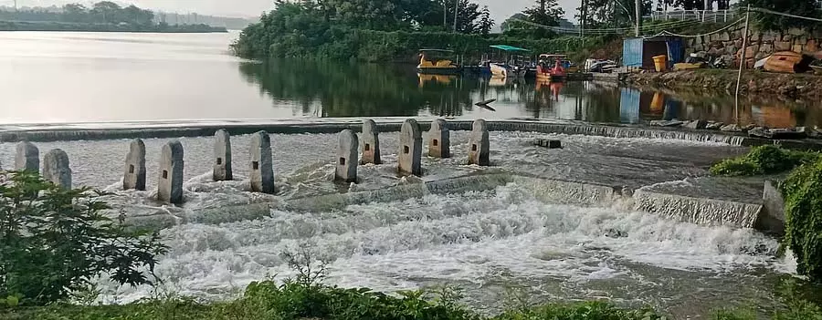 द्वारसमुद्र झील जहां कोडी गिरे: उत्सव द्वारसमुद्र झील जहां कोडी गिरे: उत्सव