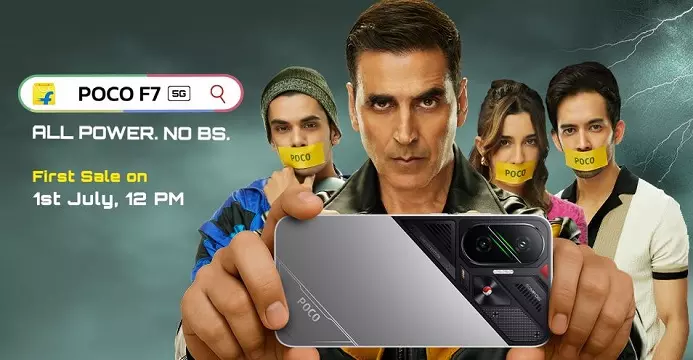 POCO F7 5G भारत में लॉन्च: Snapdragon 8s Gen 4 चिप और 7550mAh बैटरी के साथ दमदार वापसी POCO F7 5G भारत में लॉन्च: Snapdragon 8s Gen 4 चिप और 7550mAh बैटरी के साथ दमदार वापसी