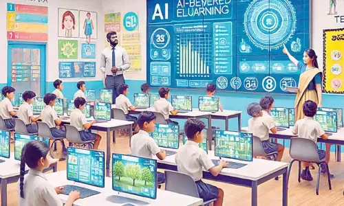 कक्षाओं में AI: पारदर्शी स्कूली शिक्षा की दिशा में राज्य की बड़ी छलांग कक्षाओं में AI: पारदर्शी स्कूली शिक्षा की दिशा में राज्य की बड़ी छलांग