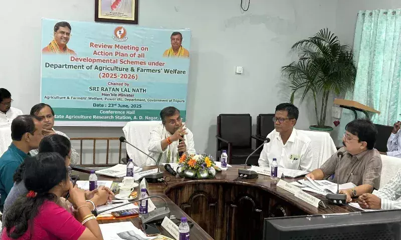 Tripura किसानों के लिए कृषि उपकरणों पर 50 करोड़ रुपये निवेश करेगा Tripura किसानों के लिए कृषि उपकरणों पर 50 करोड़ रुपये निवेश करेगा