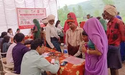 Sri Ganganagar: पंडित दीनदयाल उपाध्याय अंत्योदय संबल पखवाड़ा ग्राम पंचायत शिविर निरीक्षण Sri Ganganagar: पंडित दीनदयाल उपाध्याय अंत्योदय संबल पखवाड़ा ग्राम पंचायत शिविर निरीक्षण