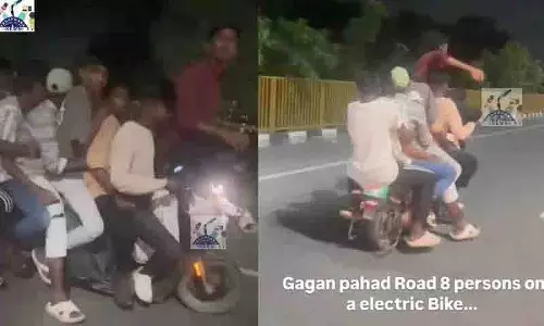 Rajendra Nagar में बाइक स्टंट करते आठ युवक पकड़े गए Rajendra Nagar में बाइक स्टंट करते आठ युवक पकड़े गए