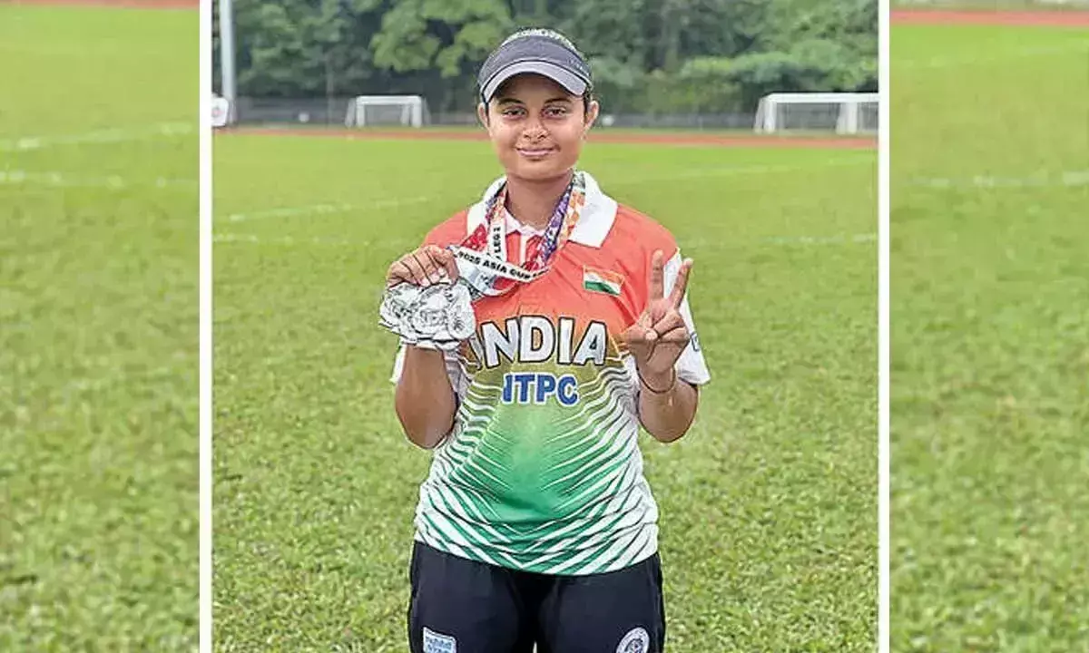 SRM-AP छात्र ने तीरंदाजी में 2 विश्व रिकॉर्ड तोड़े SRM-AP छात्र ने तीरंदाजी में 2 विश्व रिकॉर्ड तोड़े