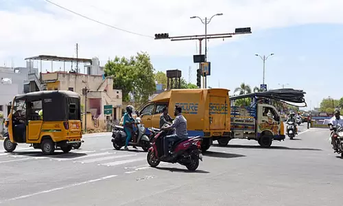 तिरुचि की सड़कों पर वाहनों की संख्या में वृद्धि