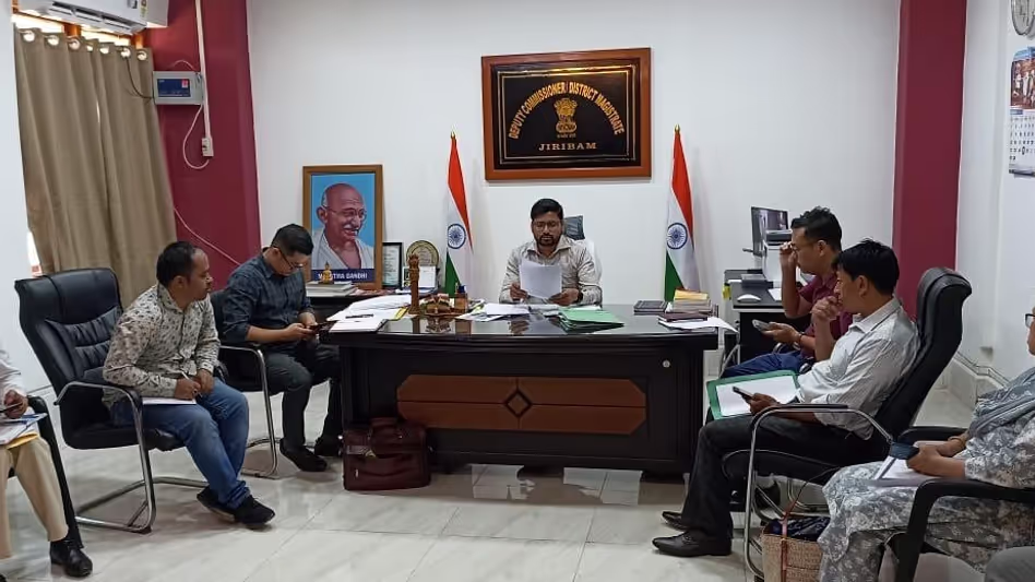 Manipur : जिरीबाम में धरती आबा अभियान पर समीक्षा बैठक आयोजित की गई
