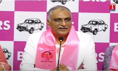 जीत का जश्न नहीं, किसानों से माफी मांगी जानी चाहिए:Harish Rao