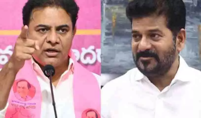 KTR ने कृषि संकट के लिए कांग्रेस सरकार को जिम्मेदार ठहराया, रायथु पंडुगा समारोह पर सवाल उठाए KTR ने कृषि संकट के लिए कांग्रेस सरकार को जिम्मेदार ठहराया, रायथु पंडुगा समारोह पर सवाल उठाए