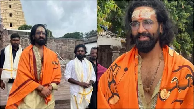 रोल में डूबने से पहले भगवान शिव के शरण में पहुंचे Vishnu Manchu रोल में डूबने से पहले भगवान शिव के शरण में पहुंचे Vishnu Manchu