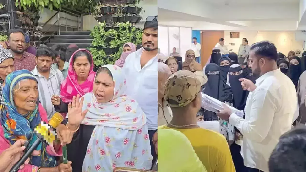 Telangana: पुराने शहर के निवासियों ने जलभराव की चिरकालिक समस्या पर जताया रोष Telangana: पुराने शहर के निवासियों ने जलभराव की चिरकालिक समस्या पर जताया रोष